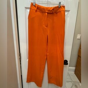 Bagatelle Bright Orange Straight Leg Pants